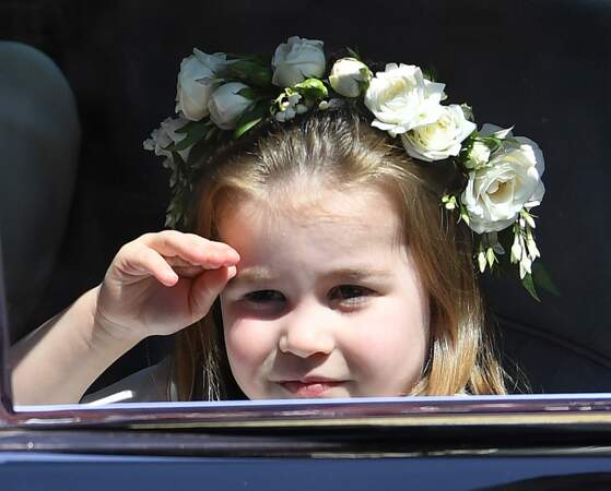 La princesse Charlotte trop craquante au mariage du prince Harry et de Meghan Markle