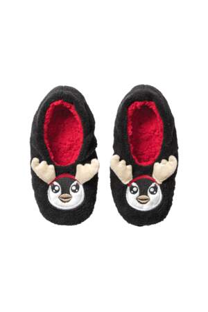 Slippers pingouin. 7€, Clockhouse by C&A.