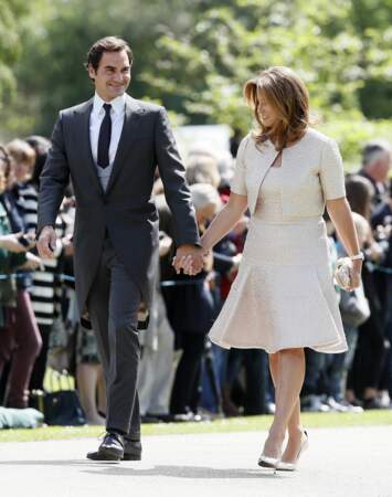 Roger Federer et sa femme Mirka