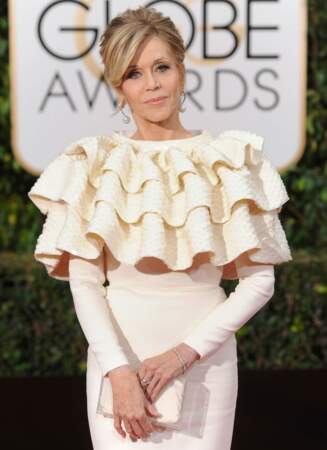Jane Fonda "Elle a l’air d’une huître à manches longues."