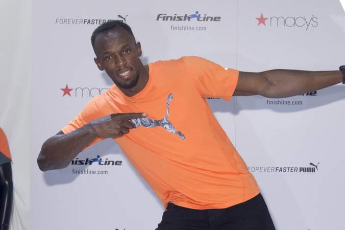 Usain Bolt, lui, se retrouve à la 8ème place. Il faut dire que les exploits de l'athlète jamaïcain font rêver