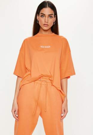 T-shirt orange new season, Missguided, 22,50€