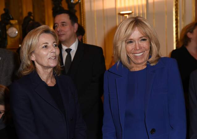 Brigitte Macron et Claire Chazal, ministère de la Culture