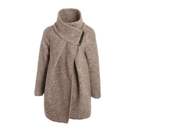 Cache Cache manteau lainage fantaisie léger 59,99 euros 
