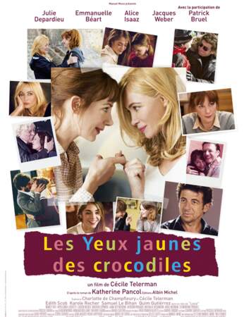 L'affiche du film "Les Yeux Jaunes des Crocodiles"
