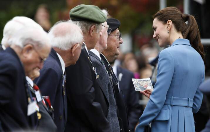 Kate rencontre des vétérans...