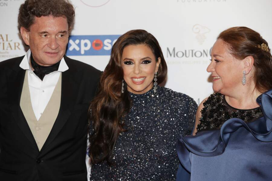 Global Gift Gala 2019 : La famille Seyres de Rothschild a pris la pose avec Eva Longoria 