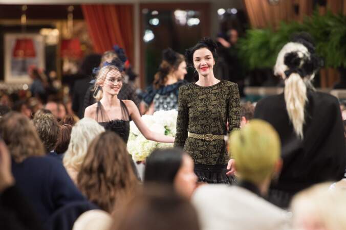 Défilé Chanel des Métiers d'Art 2016 - Lily-Rose Depp