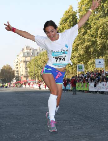 Emmanuelle Boidron, la fille de Navarro, a décroché la première place chez les people (349ème place avec 32'57)