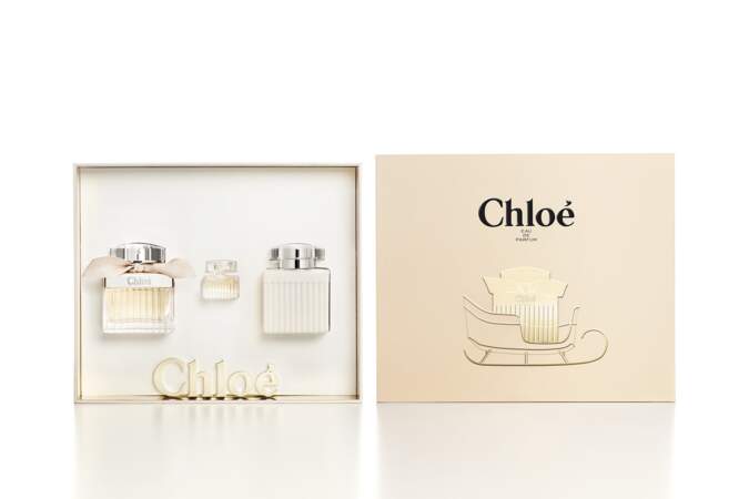 Coffret parfumé. 86,50€, Chloé en exclusivité chez Sephora.