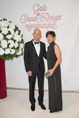 Bertrand Piccard et son épouse 