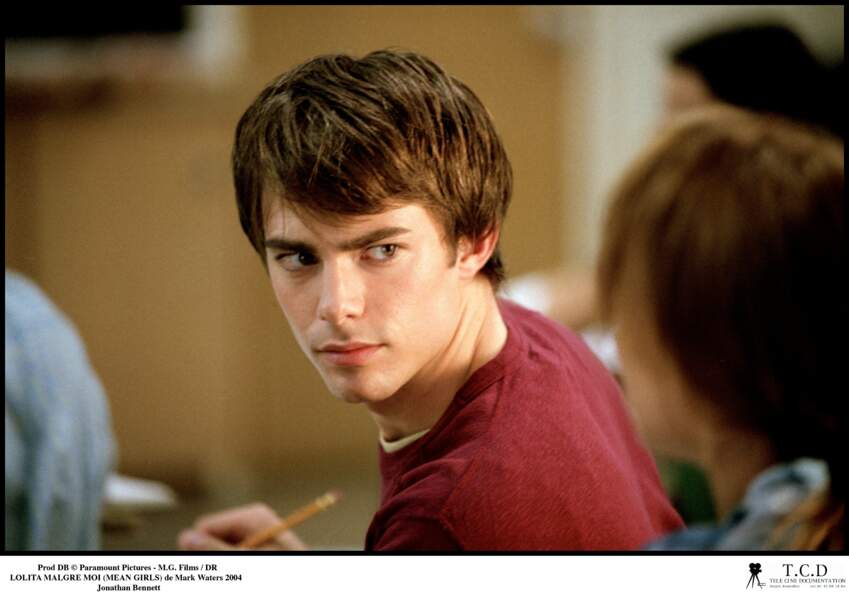 Mean Girls : Jonathan Benett en 2004 dans le rôle du beau gosse de la classe, Aaron Samuels