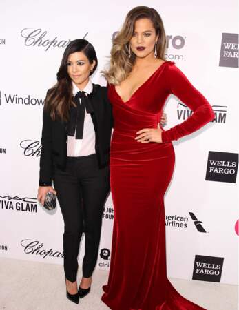 Kourtney et Khloé Kardashian