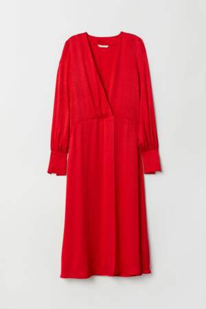 Robe en tissu jacquard, H&M, 19,99€