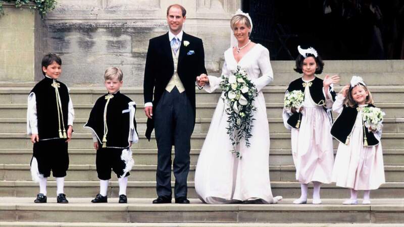 Mariage du prince Edward et Sophie Rhys-Jones le 19 juin 1999
