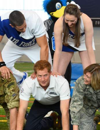 Prince Harry assiste aux Warrior Games