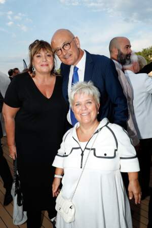 Michele Bernier, Mimie Mathy et son mari Benoist Gérard à l'anniversaire de Line Renaud