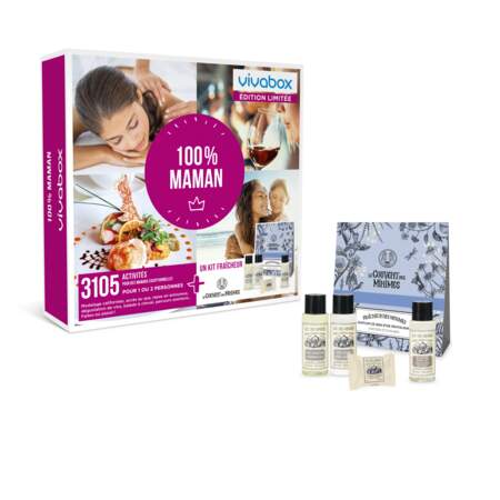 Box 100% maman, une activité à choisir parmi plus de 3105 expériences, Vivabox, 39,90 euros