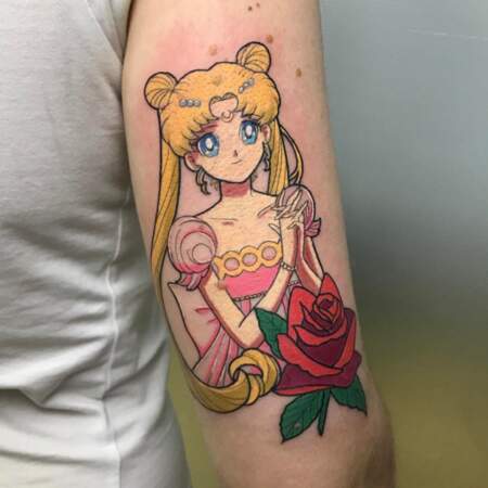 Tatouage Sailor Moon (c) Pepo Errando