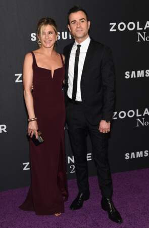 Justin Theroux est beaucoup mieux au naturel et pose avec sa femme Jennifer Aniston