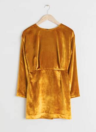 Robe courte jaune gold, & Other Stories, 79€