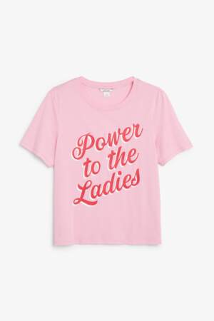 T-shirt "Power to the ladies", Monki, 10€
