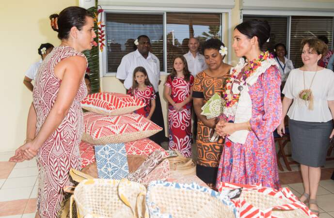 Meghan Markle en visite officielle aux îles Fidji