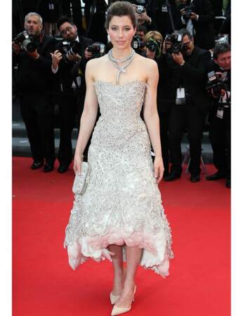 Jessica Biel au Festival de Cannes