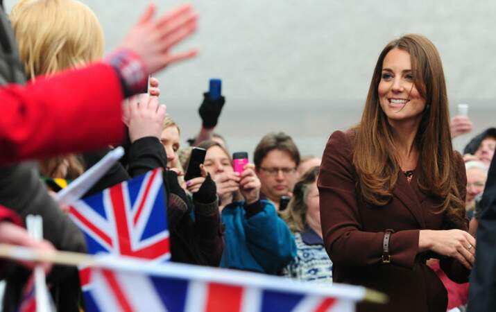 Kate Middleton en visite à Grimsby 