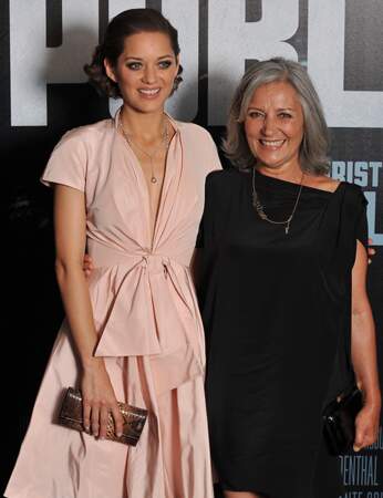 Marion Cotillard et sa mère, également actrice, Niseema Theillaud