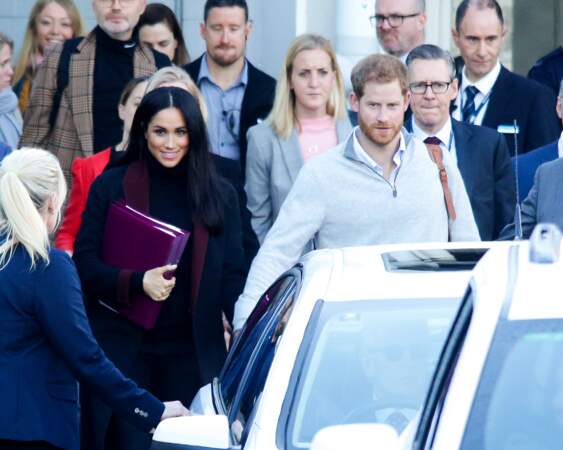 Le prince Harry et Meghan en Australie