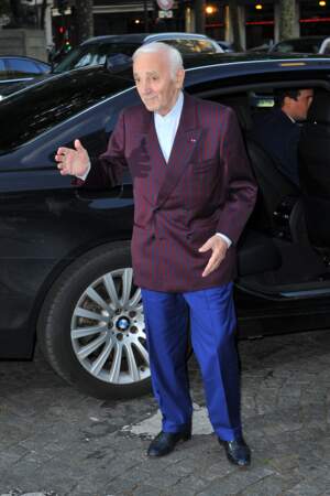 Dîner de la Fondation Vogue - Charles Aznavour 