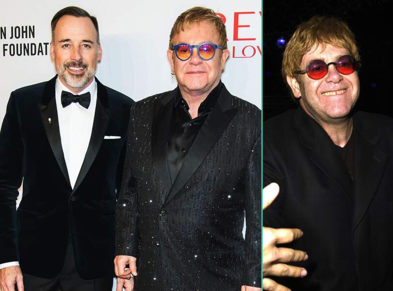 Elton John aujourd'hui à 68 ans et à 53 ans, l'âge actuel de son mari David Furnish