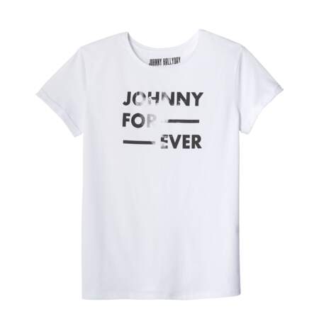 Johnny Hallyday : ces marques qui proposent des T-shirts à son effigie (Camaïeu)