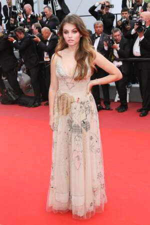 Festival de Cannes 2017 : Sa robe Dior lui va pourtant comme un gant
