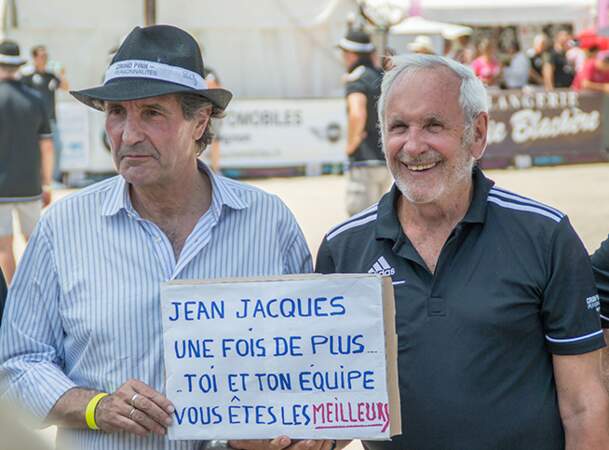 Jean-Jacques Bourdin et Patrice Laffont