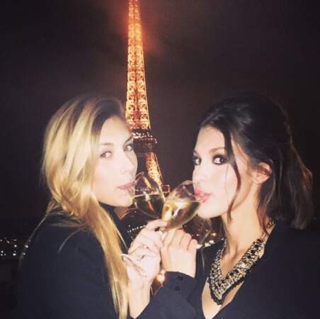 Camille Cerf et Iris Mittenaere sont très complices sur Instagram