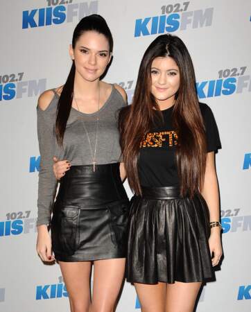 Kendall Jenner et Kylie Jenner en 2012