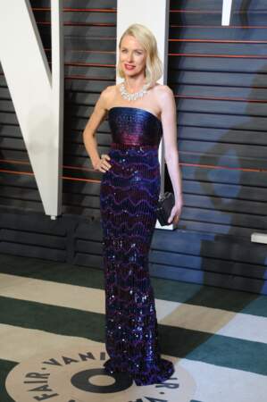 Soirée Vanity Fair Oscars 2016 : Naomi Watts