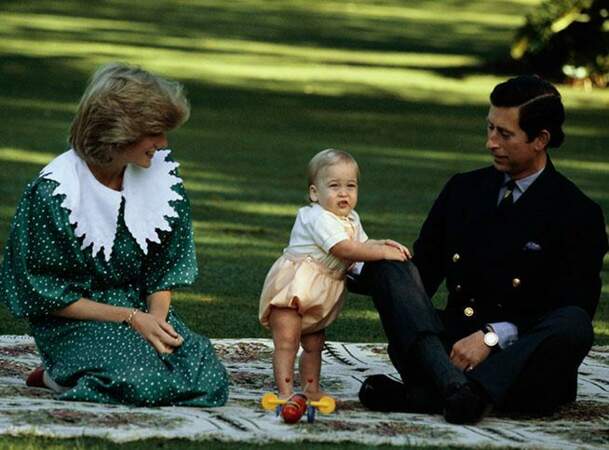 Le prince William en 1983