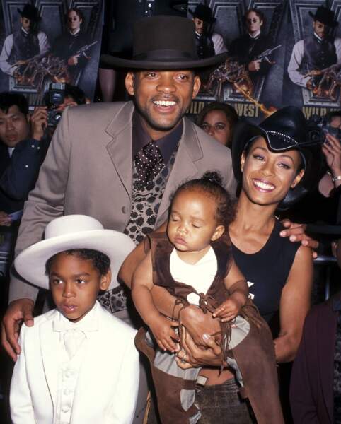 Will Smith avec femme et enfants