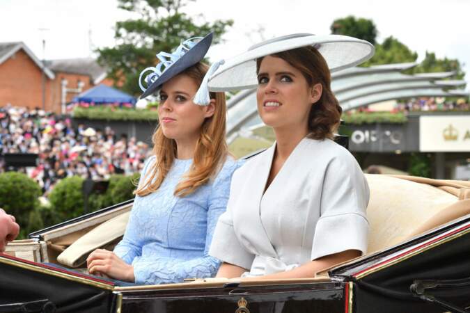 Royal Ascot : les princesse Béatrice et Eugénie