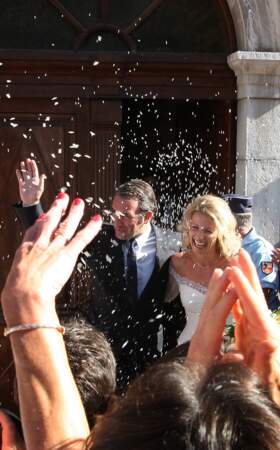 Jean Dujardin et Alexandra Lamy se sont mariés le 25 juillet 2009