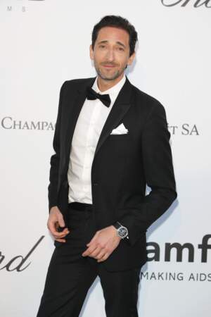 Gala de l'amfAR à Cannes : l'acteur Adrien Brody