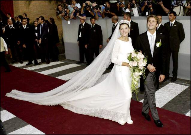 Mariage de Clotilde Courau et Emmanuel Philibert de Savoie le 25 septembre 2003