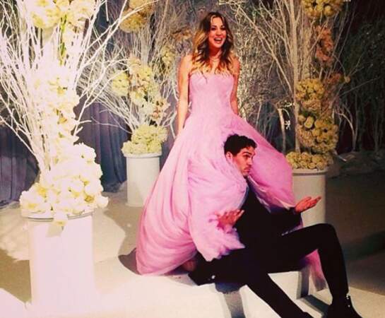 Robes de mariée de stars : Barbie euuuh Kaley Cuoco et Ryan Sweeting en 2013