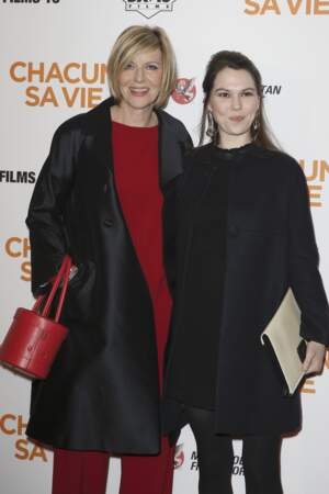 Avant-première du film Chacun sa vie : Chantal Ladesou et sa fille Clémence Ansault