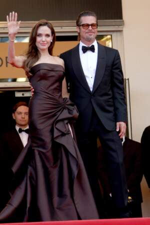 Brad Pitt et Angelina Jolie en 2011