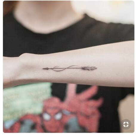 Les plus beaux tatouages flèche repérés sur Pinterest