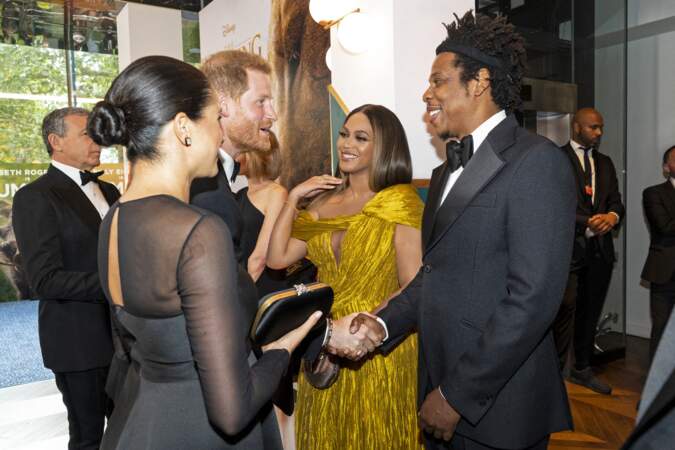 Meghan et Harry rencontrent Beyoncé et Jay Z